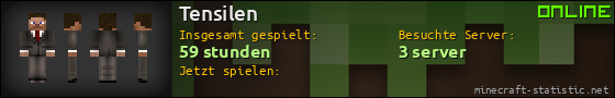 Benutzerleisten 560x90 für Tensilen