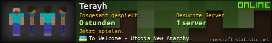Benutzerleisten 560x90 für Terayh