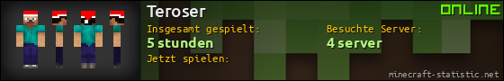 Benutzerleisten 560x90 für Teroser