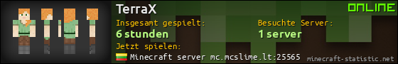 Benutzerleisten 560x90 für TerraX