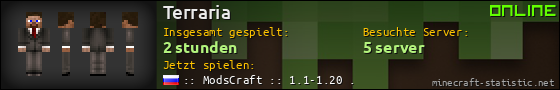 Benutzerleisten 560x90 für Terraria