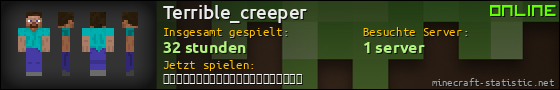 Benutzerleisten 560x90 für Terrible_creeper