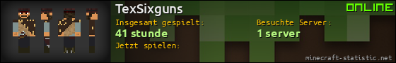 Benutzerleisten 560x90 für TexSixguns