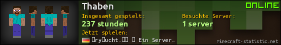 Benutzerleisten 560x90 für Thaben