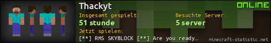 Benutzerleisten 560x90 für Thackyt