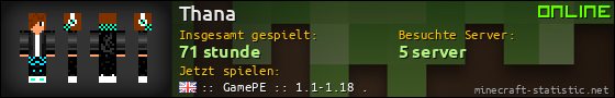 Benutzerleisten 560x90 für Thana