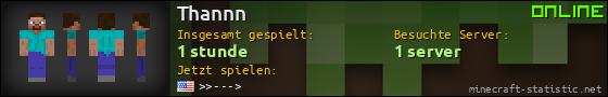 Benutzerleisten 560x90 für Thannn