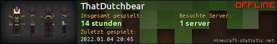 Benutzerleisten 560x90 für ThatDutchbear