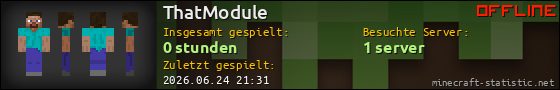 Benutzerleisten 560x90 für ThatModule