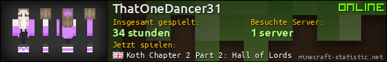 Benutzerleisten 560x90 für ThatOneDancer31