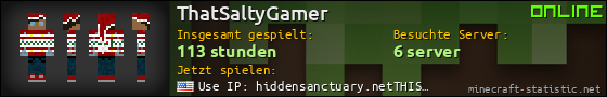 Benutzerleisten 560x90 für ThatSaltyGamer