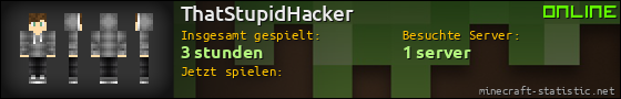 Benutzerleisten 560x90 für ThatStupidHacker