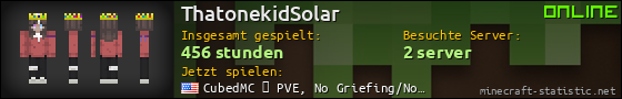 Benutzerleisten 560x90 für ThatonekidSolar