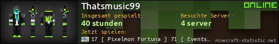 Benutzerleisten 560x90 für Thatsmusic99