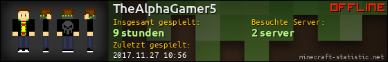 Benutzerleisten 560x90 für TheAlphaGamer5