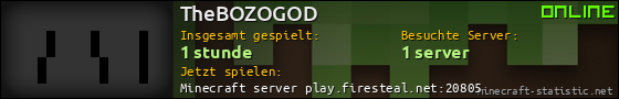 Benutzerleisten 560x90 für TheBOZOGOD