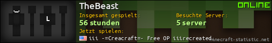 Benutzerleisten 560x90 für TheBeast