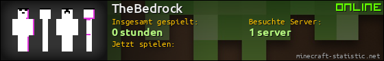 Benutzerleisten 560x90 für TheBedrock