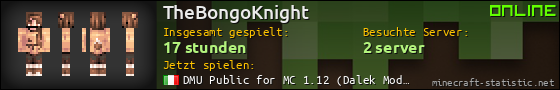 Benutzerleisten 560x90 für TheBongoKnight