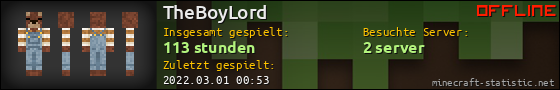 Benutzerleisten 560x90 für TheBoyLord