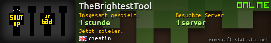 Benutzerleisten 560x90 für TheBrightestTool