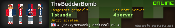 Benutzerleisten 560x90 für TheBudderBomb