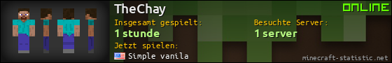 Benutzerleisten 560x90 für TheChay