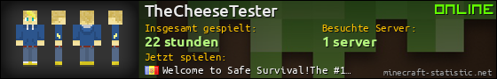 Benutzerleisten 560x90 für TheCheeseTester