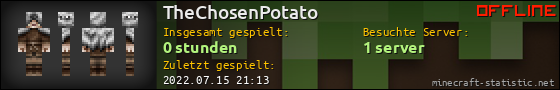 Benutzerleisten 560x90 für TheChosenPotato