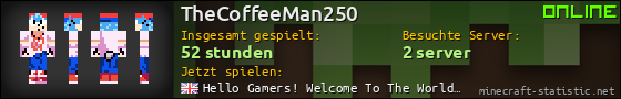 Benutzerleisten 560x90 für TheCoffeeMan250