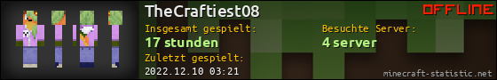 Benutzerleisten 560x90 für TheCraftiest08