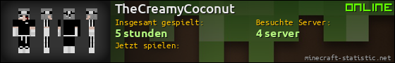 Benutzerleisten 560x90 für TheCreamyCoconut