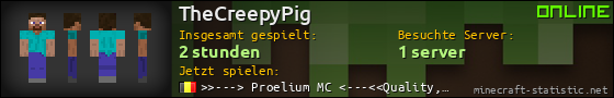 Benutzerleisten 560x90 für TheCreepyPig