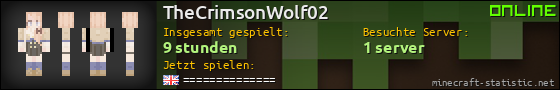 Benutzerleisten 560x90 für TheCrimsonWolf02