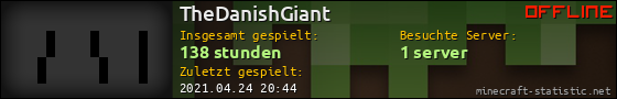 Benutzerleisten 560x90 für TheDanishGiant