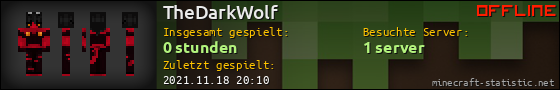 Benutzerleisten 560x90 für TheDarkWolf