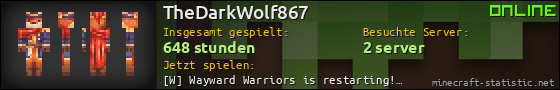 Benutzerleisten 560x90 für TheDarkWolf867