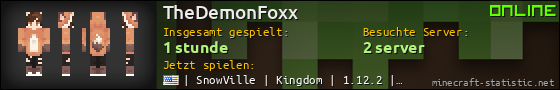 Benutzerleisten 560x90 für TheDemonFoxx