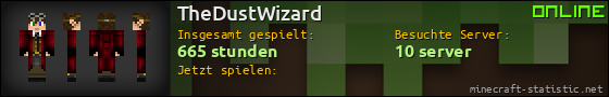 Benutzerleisten 560x90 für TheDustWizard