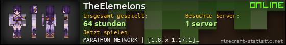 Benutzerleisten 560x90 für TheElemelons