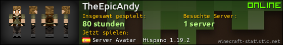 Benutzerleisten 560x90 für TheEpicAndy