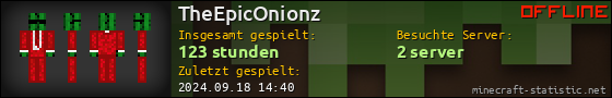 Benutzerleisten 560x90 für TheEpicOnionz