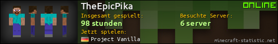 Benutzerleisten 560x90 für TheEpicPika