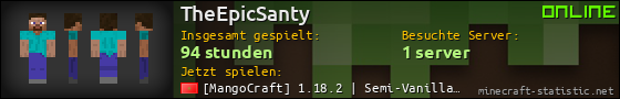 Benutzerleisten 560x90 für TheEpicSanty