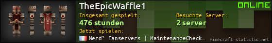 Benutzerleisten 560x90 für TheEpicWaffle1