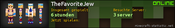 Benutzerleisten 560x90 für TheFavoriteJew