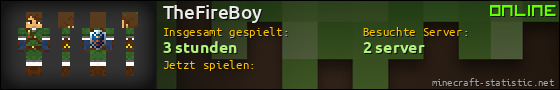 Benutzerleisten 560x90 für TheFireBoy