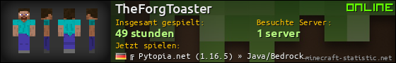 Benutzerleisten 560x90 für TheForgToaster