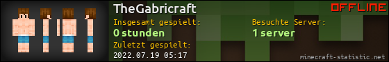 Benutzerleisten 560x90 für TheGabricraft