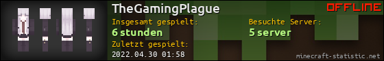 Benutzerleisten 560x90 für TheGamingPlague